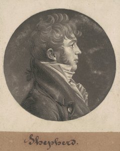 羊飼い 作： Charles B. J. Févret de Saint Mémin