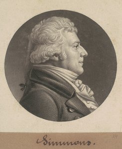 シモンズ 作： Charles B. J. Févret de Saint Mémin