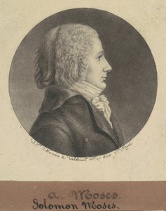 ソロモン・モーセ 作： Charles B. J. Févret de Saint Mémin