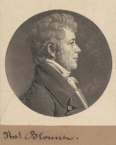 トーマス・ブラント 作： Charles B. J. Févret de Saint Mémin