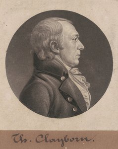 トマス・クレイボーン 作： Charles B. J. Févret de Saint Mémin