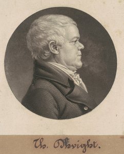 トーマス・ドワイト 作： Charles B. J. Févret de Saint Mémin