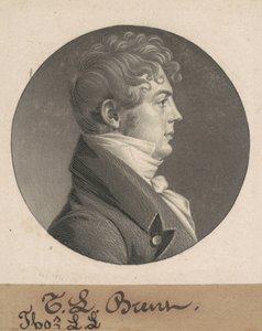 トーマス・ルドウェル・リー・ブラント 作： Charles B. J. Févret de Saint Mémin
