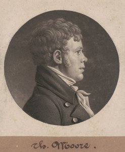 トーマス・ムーア 作： Charles B. J. Févret de Saint Mémin