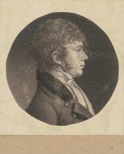 正体不明の男 作： Charles B. J. Févret de Saint Mémin