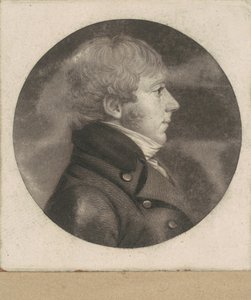 正体不明の男 作： Charles B. J. Févret de Saint Mémin
