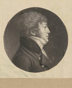 正体不明の男 作： Charles B. J. Févret de Saint Mémin