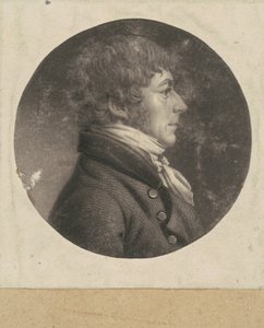 正体不明の男 作： Charles B. J. Févret de Saint Mémin