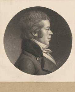 正体不明の男 作： Charles B. J. Févret de Saint Mémin