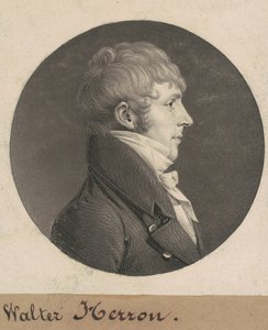 ウォルター・ヘロン 作： Charles B. J. Févret de Saint Mémin