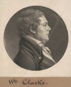 ウィリアム・クラーク 作： Charles B. J. Févret de Saint Mémin
