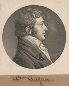 ウィリアム・グウィン 作： Charles B. J. Févret de Saint Mémin