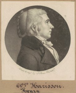 ウィリアム・ヘンリー・ハリソン 作： Charles B. J. Févret de Saint Mémin
