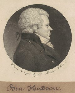 ウィリアム・ハドソン 作： Charles B. J. Févret de Saint Mémin
