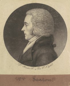 ウィリアム・シートン 作： Charles B. J. Févret de Saint Mémin