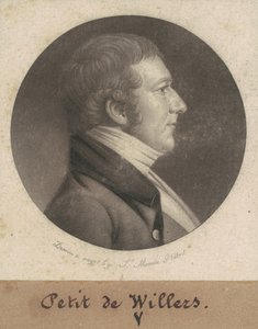 ヴィレルから 作： Charles B. J. Févret de Saint Mémin