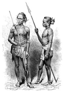 モイ族、インドネシア、1895年。