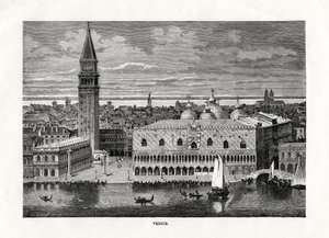 イタリア、ベニス、1879 作： Charles Barbant