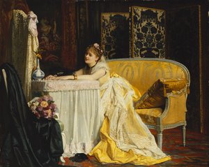 ボールの後、 作： Charles Baugniet