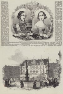 陛下のドイツ訪問 作： Charles Baugniet