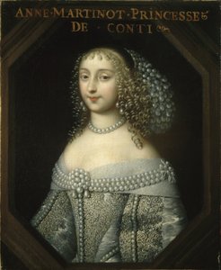 アンヌ・マリー・マルティーノッツィ 1637-1672年 コンティの王女 1665年頃 作： Charles Beaubrun