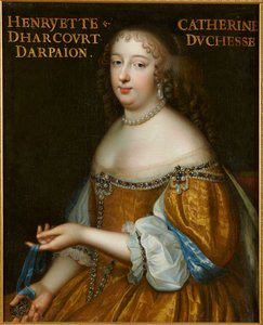 カトリーヌ・アンリエット・ダルクール（アルパジョン公爵夫人）1631-1701年 1665年頃