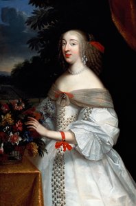 オルレアン公爵夫人、アン・マリー・ルイーズの肖像 作： Charles Beaubrun