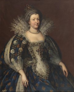 マリー・ド・メディチの肖像1575-1642、1655。