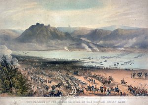 英印軍によるシャンバル川の航行