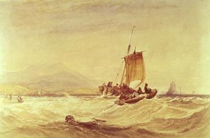 ドネガル湾、1841年頃（水彩画
