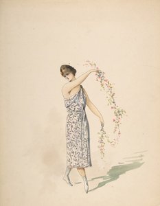白衣の乙女の衣装デザイン、nd.. 作： Charles Bianchini