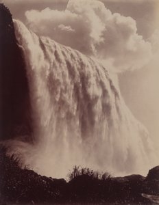 ナイアガラの滝、c。 1880年。 作： Charles Bierstadt