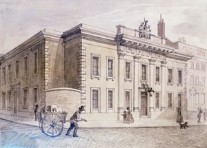 鎧と火鉢の新しいホール、1850（紙にペンとインクとトイレ） 作： Charles Bigot