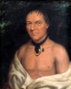 Co-Sne-Boin、1827年。 作： Charles Bird King