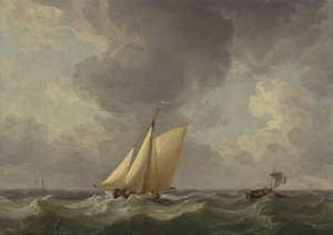 そよ風のカッター 作： Charles Brooking