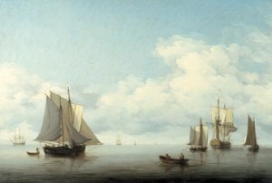 海運のある海景」1743～1759年