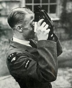 第二次世界大戦、1941年の間に航法を学ぶ飛行士。