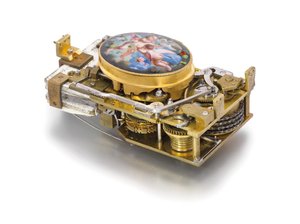 歌う鳥の箱、1840年頃 作： Charles Bruguier
