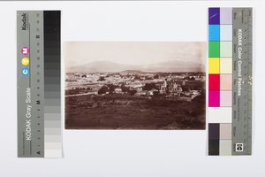 Orizaba Peak and Settlement、c.1900（albumen print） 作： Charles Burlingame Waite