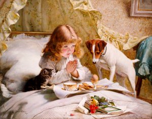 サスペンス、1894 作： Charles Burton Barber