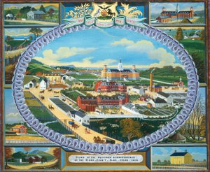 バークス郡の救貧院、1878 年、1878 年。 作： Charles C. Hofmann