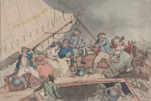 途中、1789 年 8 月 19 日。 作： Charles Catton the Younger
