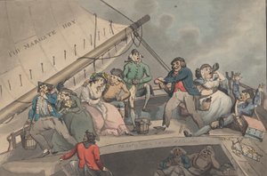 途中、1795 年 1 月 12 日。 作： Charles Catton the Younger