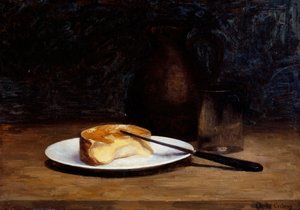 大佐のいる静物、1900 作： Charles Cesbron