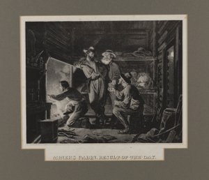 鉱夫の小屋, 今日の結果 作： Charles Christian Nahl