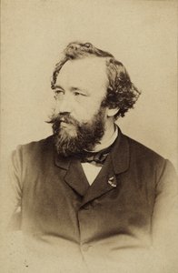 アドルフ サックスの肖像 1814 ～ 1894 年、1860 年頃。 作： Charles Clarkington