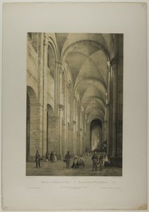 シュパイアー大聖堂の内部、アルマンドのプレート 11 作： Charles Claude Bachelier