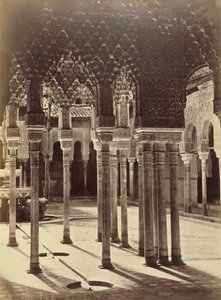 アルハンブラのライオンズ裁判所（Patio de los Leones en la Alhambra） 作： Charles Clifford