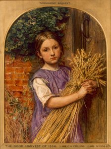 「1854年の良い収穫」、1854年 作： Charles Collins