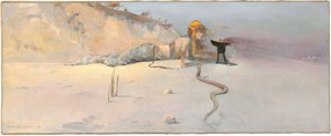 熱風、1889年 作： Charles Edward Conder